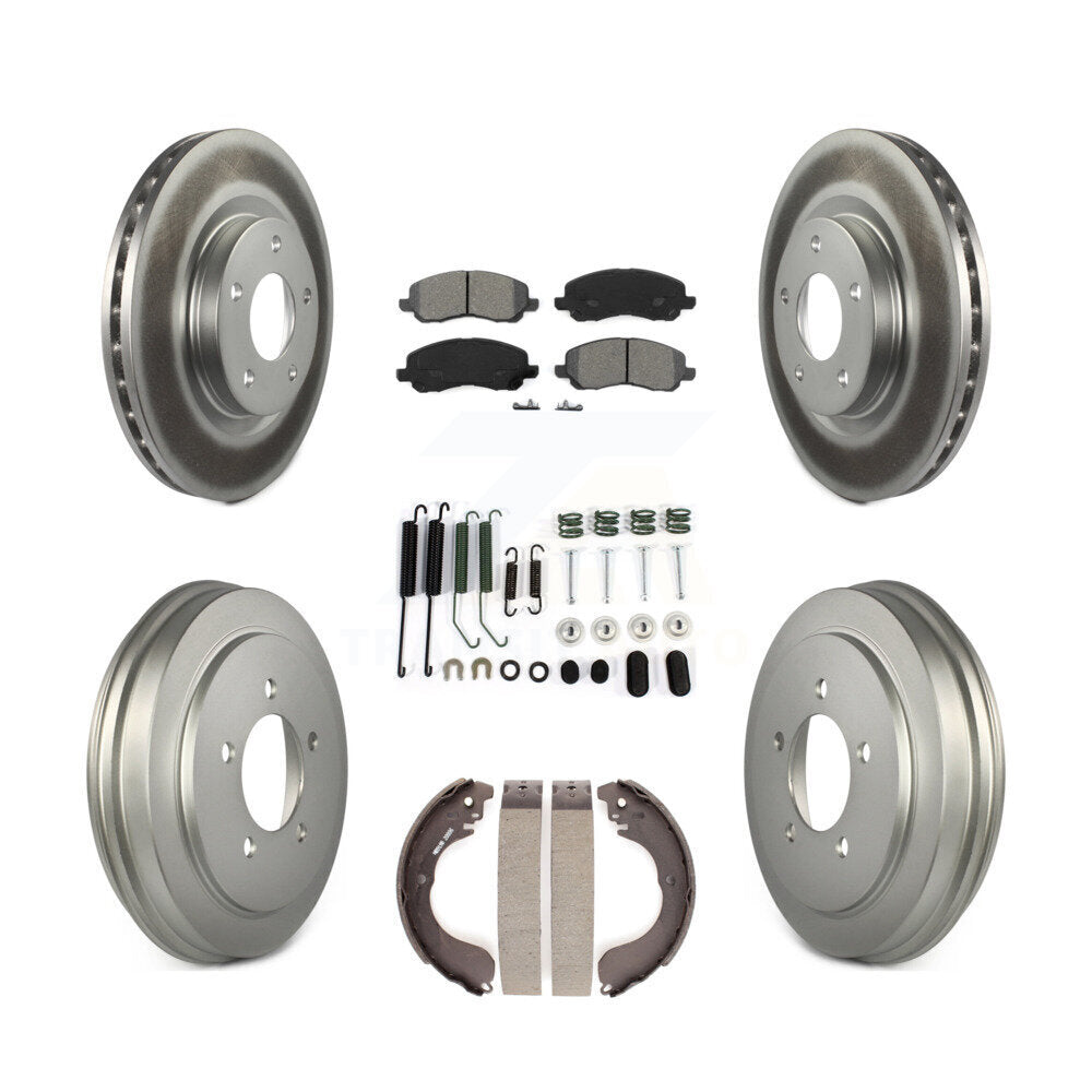 Transit Auto KGS-101520 Disc Brake Kit for 2007-2017 Dodge Caliber, Dodge Avenger and More - Front and Rear