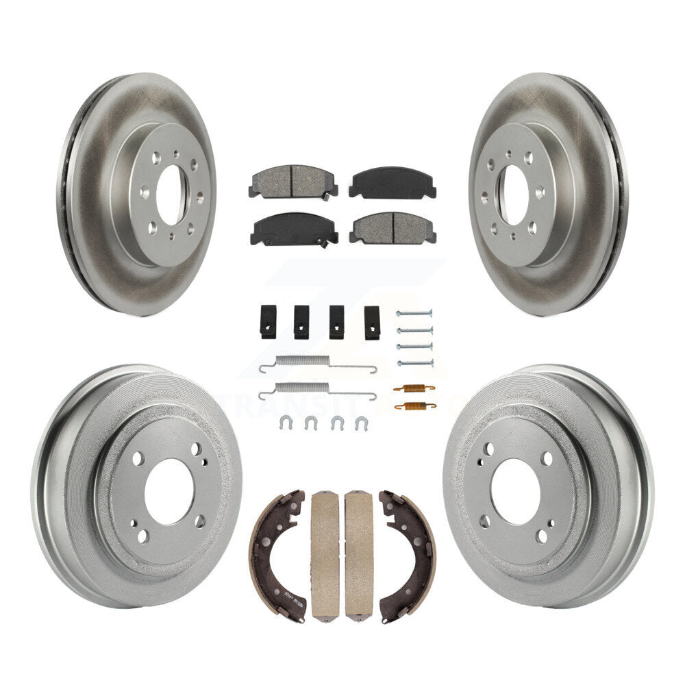 Transit Auto KGS-101522 Disc Brake Kit for 1997 Honda Civic - Front and Rear