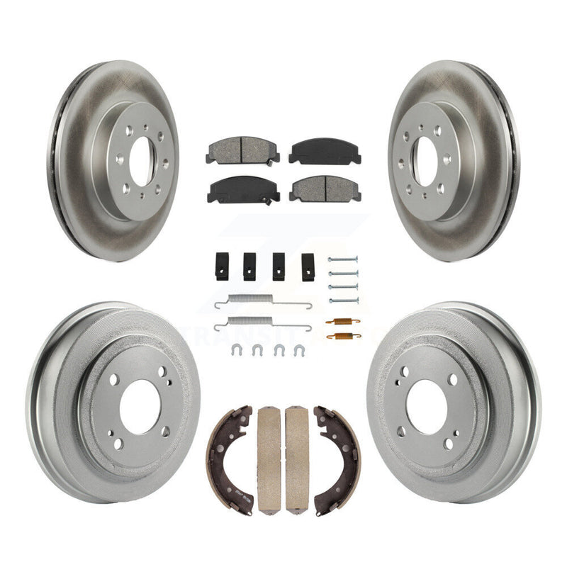 Transit Auto KGS-101522 Disc Brake Kit for 1997 Honda Civic - Front and Rear