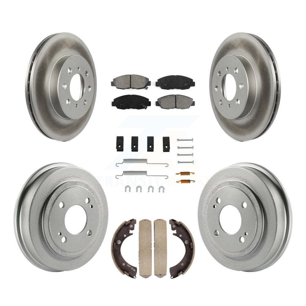 Transit Auto KGS-101524 Disc Brake Kit for 1996-2000 Honda Civic, Acura EL - Front and Rear