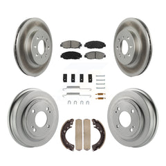Transit Auto KGS-101524 Disc Brake Kit for 1996-2000 Honda Civic, Acura EL - Front and Rear