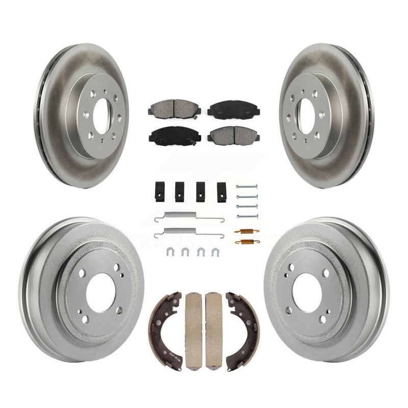 Transit Auto KGS-101524 Disc Brake Kit for 1996-2000 Honda Civic, Acura EL - Front and Rear