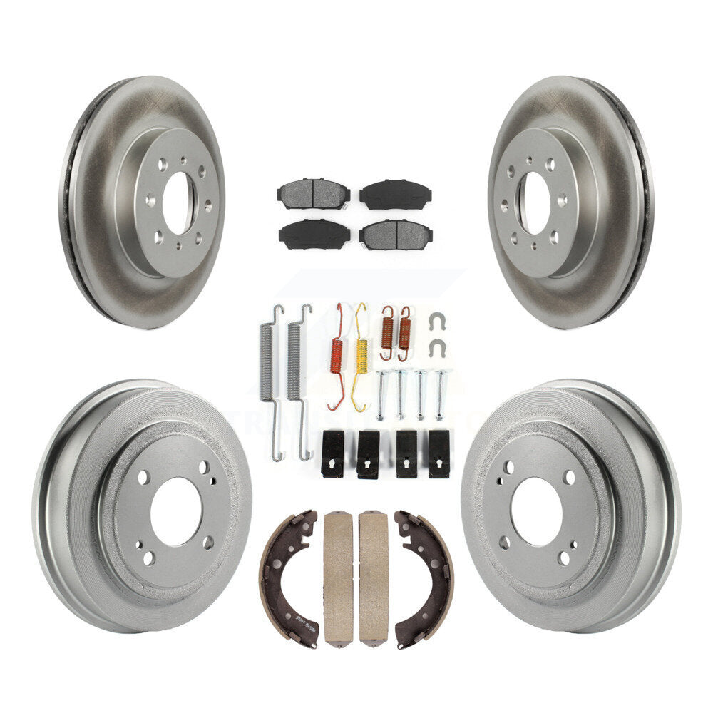 Transit Auto KGS-101525 Disc Brake Kit for 1994-1995 Honda Civic - Front and Rear