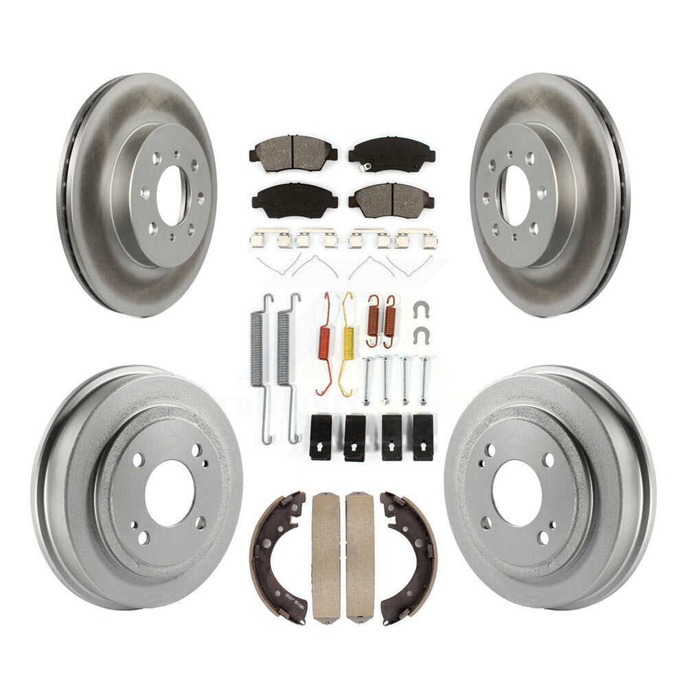 Transit Auto KGS-101526 Disc Brake Kit for 2007-2008 Honda Fit - Front and Rear