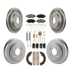 Transit Auto KGS-101526 Disc Brake Kit for 2007-2008 Honda Fit - Front and Rear