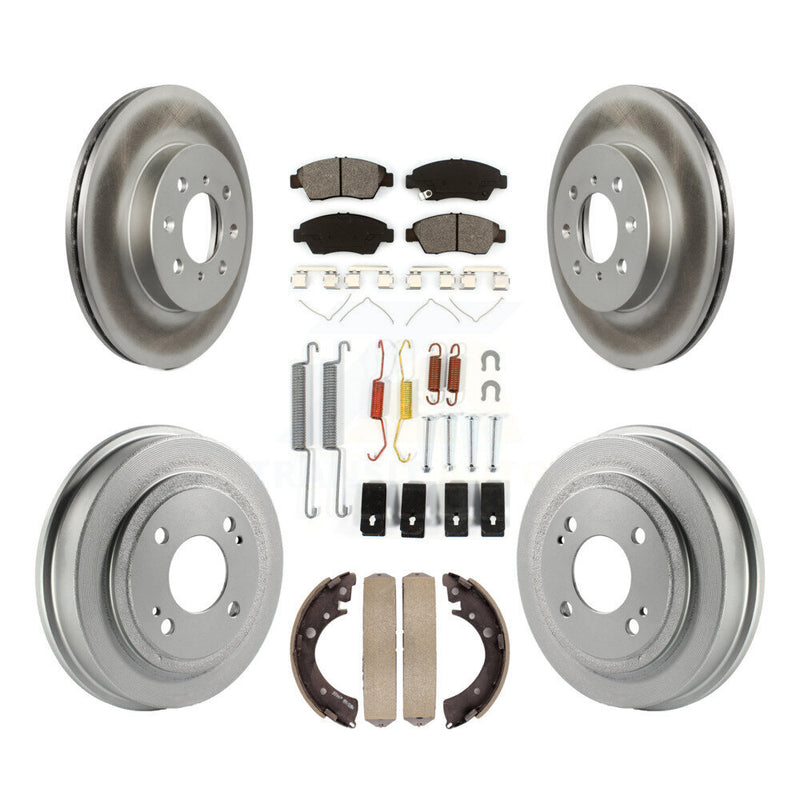 Transit Auto KGS-101526 Disc Brake Kit for 2007-2008 Honda Fit - Front and Rear