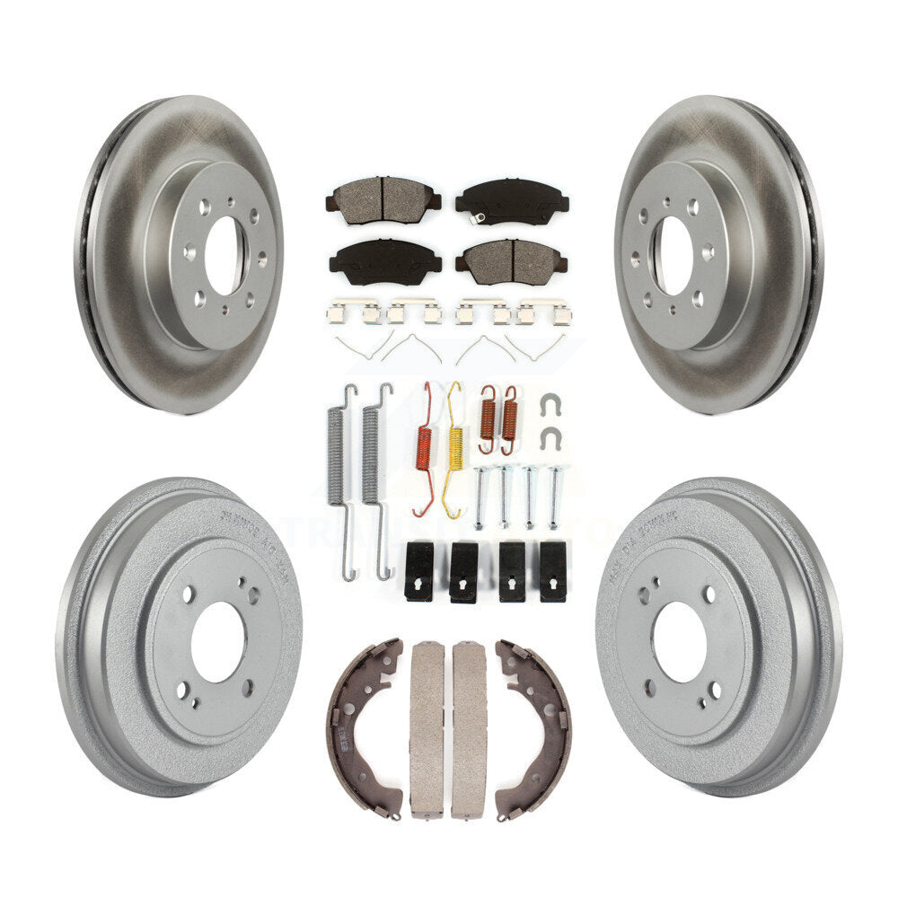 Transit Auto KGS-101529 Disc Brake Kit for 2009-2013 Honda Fit - Front and Rear