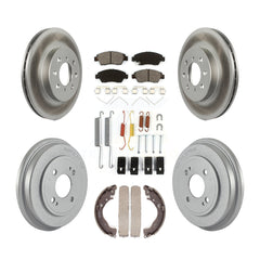 Transit Auto KGS-101529 Disc Brake Kit for 2009-2013 Honda Fit - Front and Rear