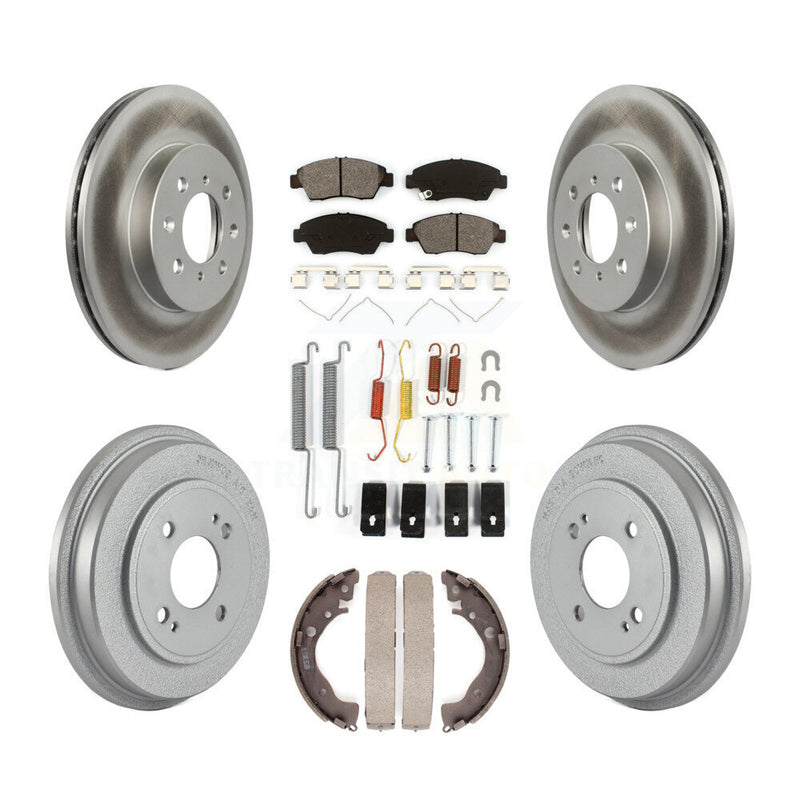 Transit Auto KGS-101529 Disc Brake Kit for 2009-2013 Honda Fit - Front and Rear