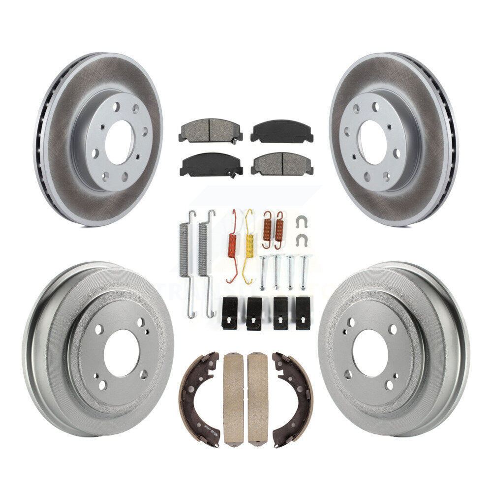 Transit Auto KGS-101530 Disc Brake Kit for 1992-1995 Honda Civic - Front and Rear