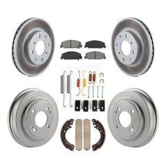 Transit Auto KGS-101530 Disc Brake Kit for 1992-1995 Honda Civic - Front and Rear