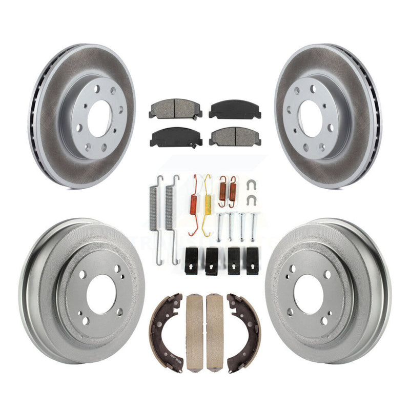 Transit Auto KGS-101530 Disc Brake Kit for 1992-1995 Honda Civic - Front and Rear