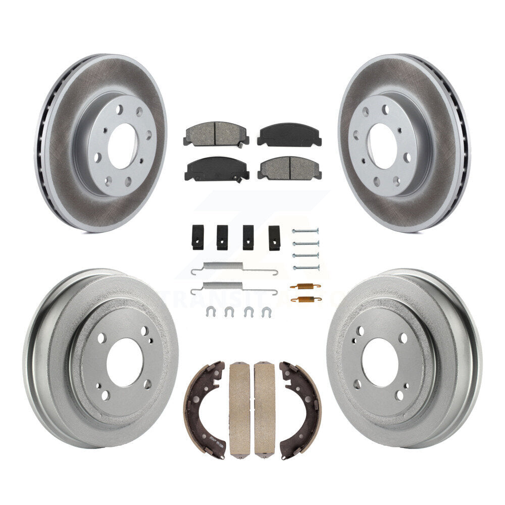 Transit Auto KGS-101531 Disc Brake Kit for 1996-2000 Honda Civic - Front and Rear