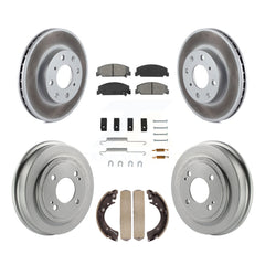 Transit Auto KGS-101531 Disc Brake Kit for 1996-2000 Honda Civic - Front and Rear