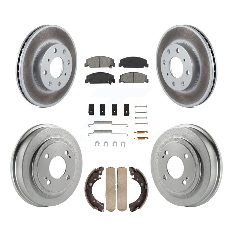 Transit Auto KGS-101531 Disc Brake Kit for 1996-2000 Honda Civic - Front and Rear