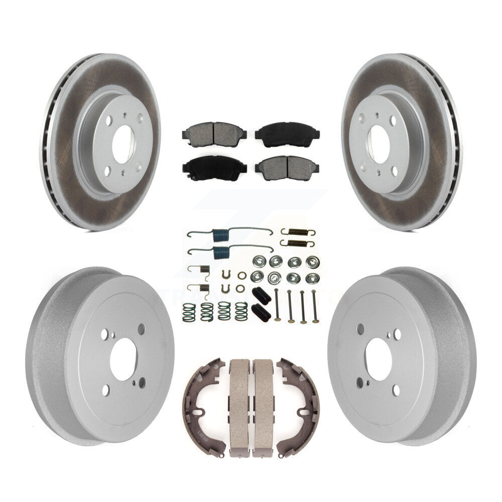 Transit Auto KGS-101534 Disc Brake Kit for 1993-1997 Geo Prizm, Toyota Corolla - Front and Rear