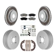 Transit Auto KGS-101534 Disc Brake Kit for 1993-1997 Geo Prizm, Toyota Corolla - Front and Rear