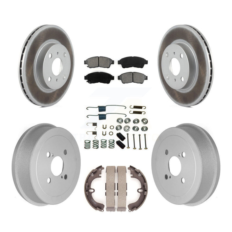 Transit Auto KGS-101534 Disc Brake Kit for 1993-1997 Geo Prizm, Toyota Corolla - Front and Rear