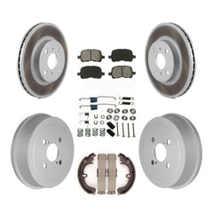 Transit Auto KGS-101535 Disc Brake Kit for 1999-2002 Toyota Corolla - Front and Rear