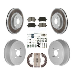 Transit Auto KGS-101536 Disc Brake Kit for 1998-2002 Chevrolet Prizm, Toyota Corolla - Front and Rear