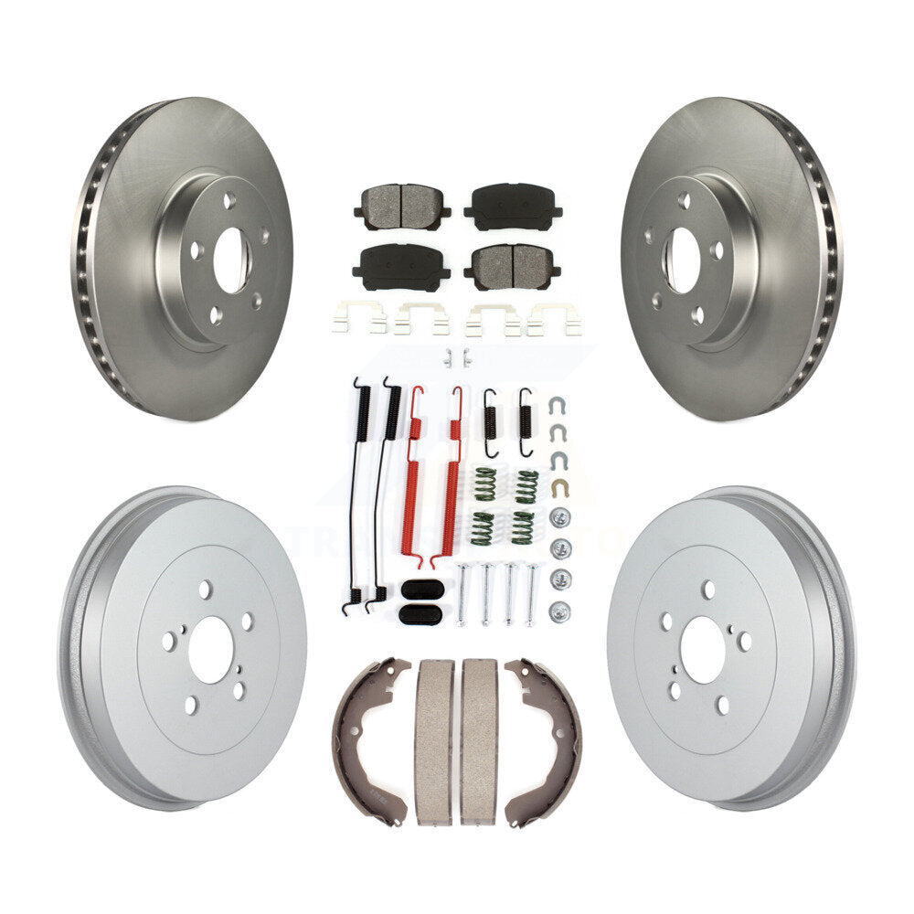 Transit Auto KGS-101538 Disc Brake Kit for 2003-2008 Toyota Matrix, Pontiac Vibe - Front and Rear
