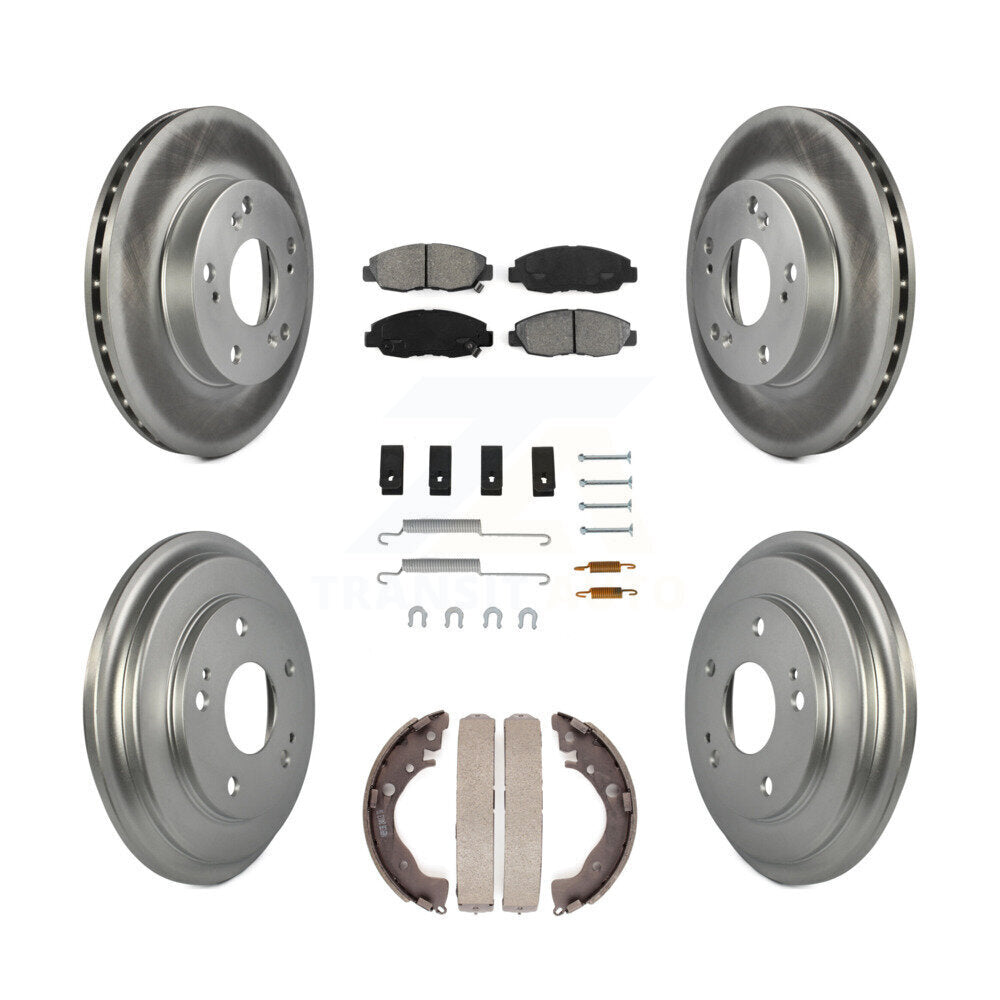 Transit Auto KGS-101544 Disc Brake Kit for 2006-2011 Honda Civic - Front and Rear