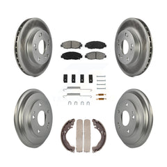 Transit Auto KGS-101544 Disc Brake Kit for 2006-2011 Honda Civic - Front and Rear
