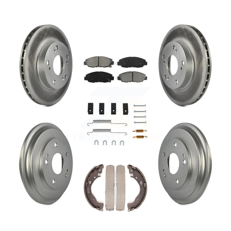Transit Auto KGS-101544 Disc Brake Kit for 2006-2011 Honda Civic - Front and Rear