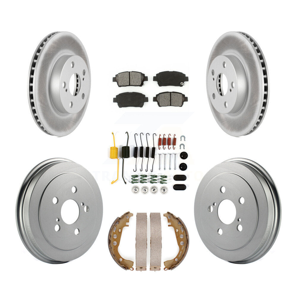 Transit Auto KGS-101547 Disc Brake Kit for 2004-2007 Toyota Prius - Front and Rear