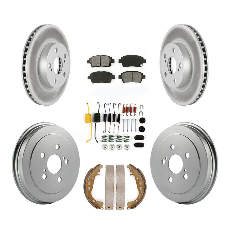 Transit Auto KGS-101547 Disc Brake Kit for 2004-2007 Toyota Prius - Front and Rear