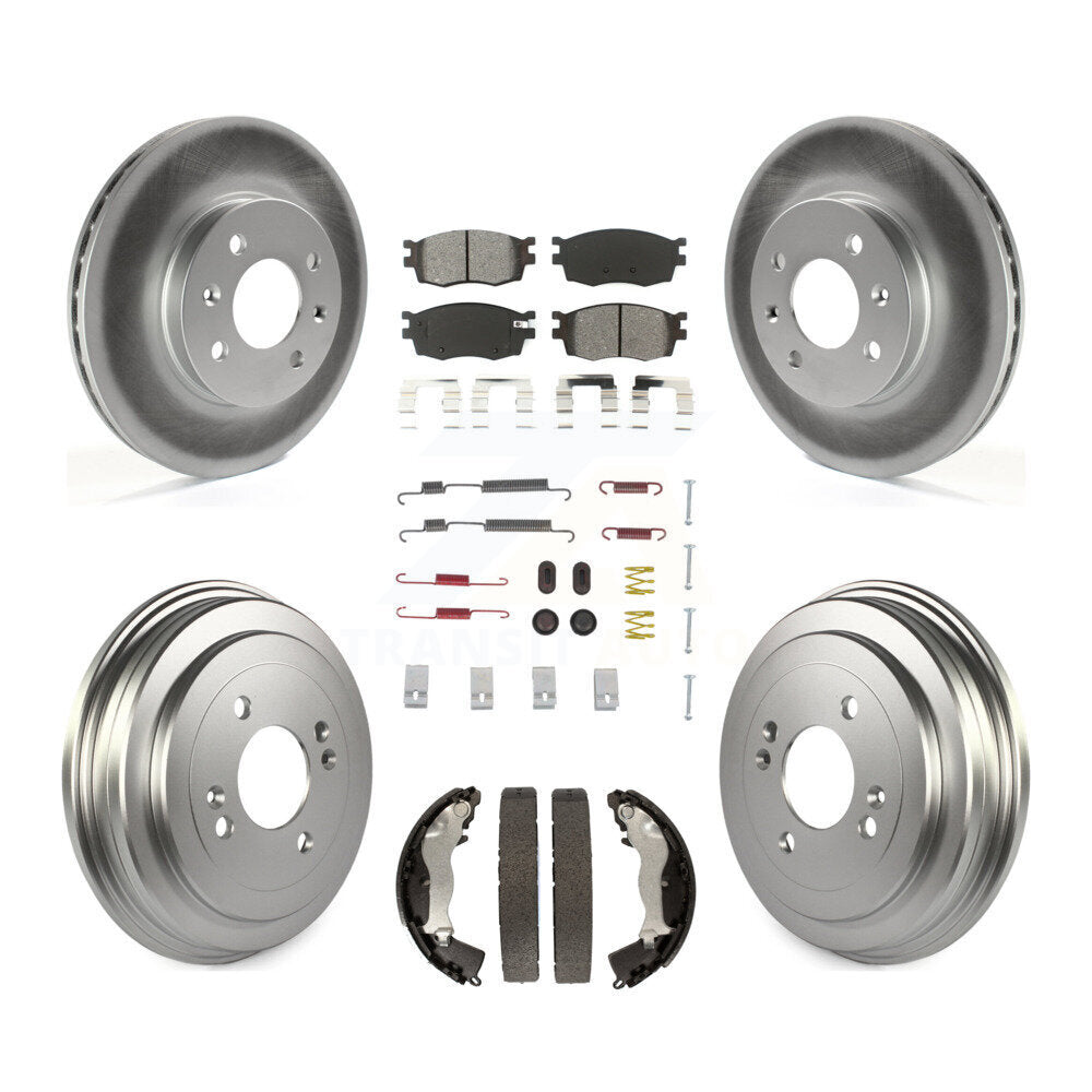 Transit Auto KGS-101549 Disc Brake Kit for 2006-2011 Hyundai Accent, Kia Rio, Kia Rio5 - Front and Rear