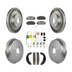 Transit Auto KGS-101550 Disc Brake Kit for 2006-2014 Toyota Yaris - Front and Rear