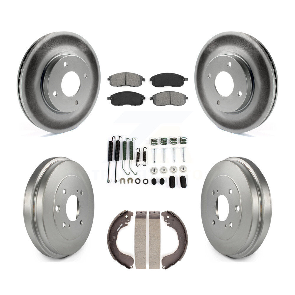 Transit Auto KGS-101551 Disc Brake Kit for 2007-2014 Nissan Versa, Nissan Cube, Nissan Sentra - Front and Rear