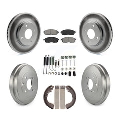 Transit Auto KGS-101551 Disc Brake Kit for 2007-2014 Nissan Versa, Nissan Cube, Nissan Sentra - Front and Rear
