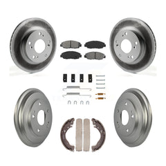 Transit Auto KGS-101555 Disc Brake Kit for 2012-2015 Honda Civic - Front and Rear
