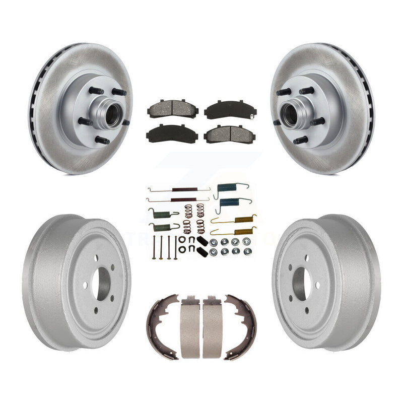 Transit Auto KGS-101558 Disc Brake Kit for 1998-2002 Ford Ranger - Front and Rear