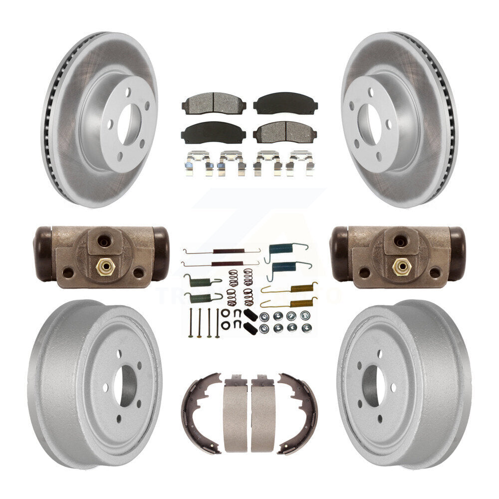 Transit Auto KGS-101566 Disc Brake Kit for 2004-2010 Mazda B4000, Ford Ranger - Front and Rear