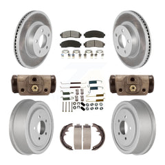 Transit Auto KGS-101566 Disc Brake Kit for 2004-2010 Mazda B4000, Ford Ranger - Front and Rear