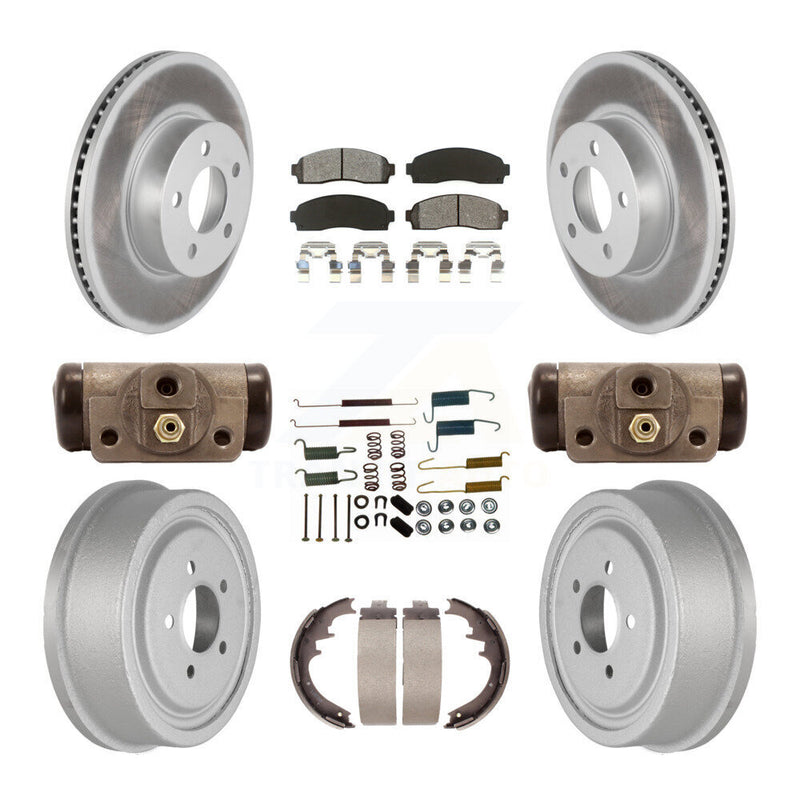 Transit Auto KGS-101566 Disc Brake Kit for 2004-2010 Mazda B4000, Ford Ranger - Front and Rear