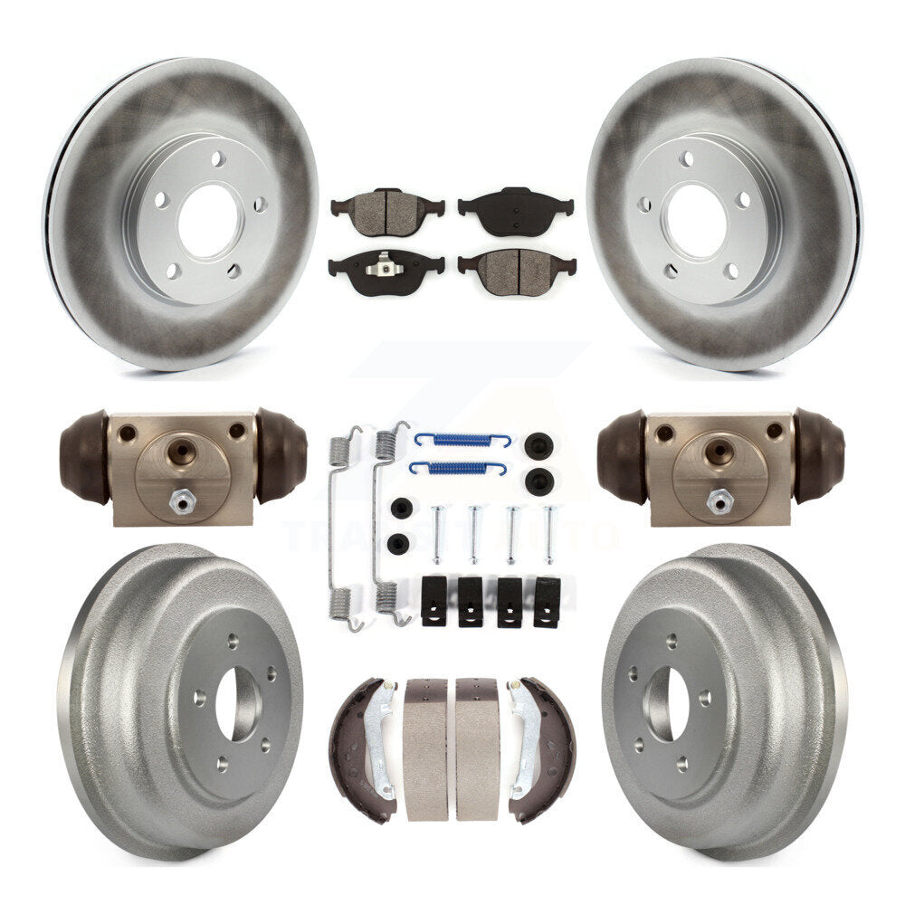 Transit Auto KGS-101569 Disc Brake Kit for 2010-2013 Ford Transit Connect - Front and Rear