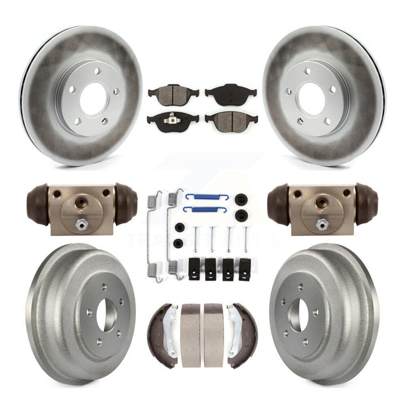 Transit Auto KGS-101569 Disc Brake Kit for 2010-2013 Ford Transit Connect - Front and Rear