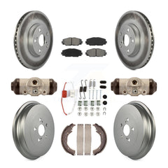 Transit Auto KGS-101572 Disc Brake Kit for 2009-2013 Toyota Corolla - Front and Rear