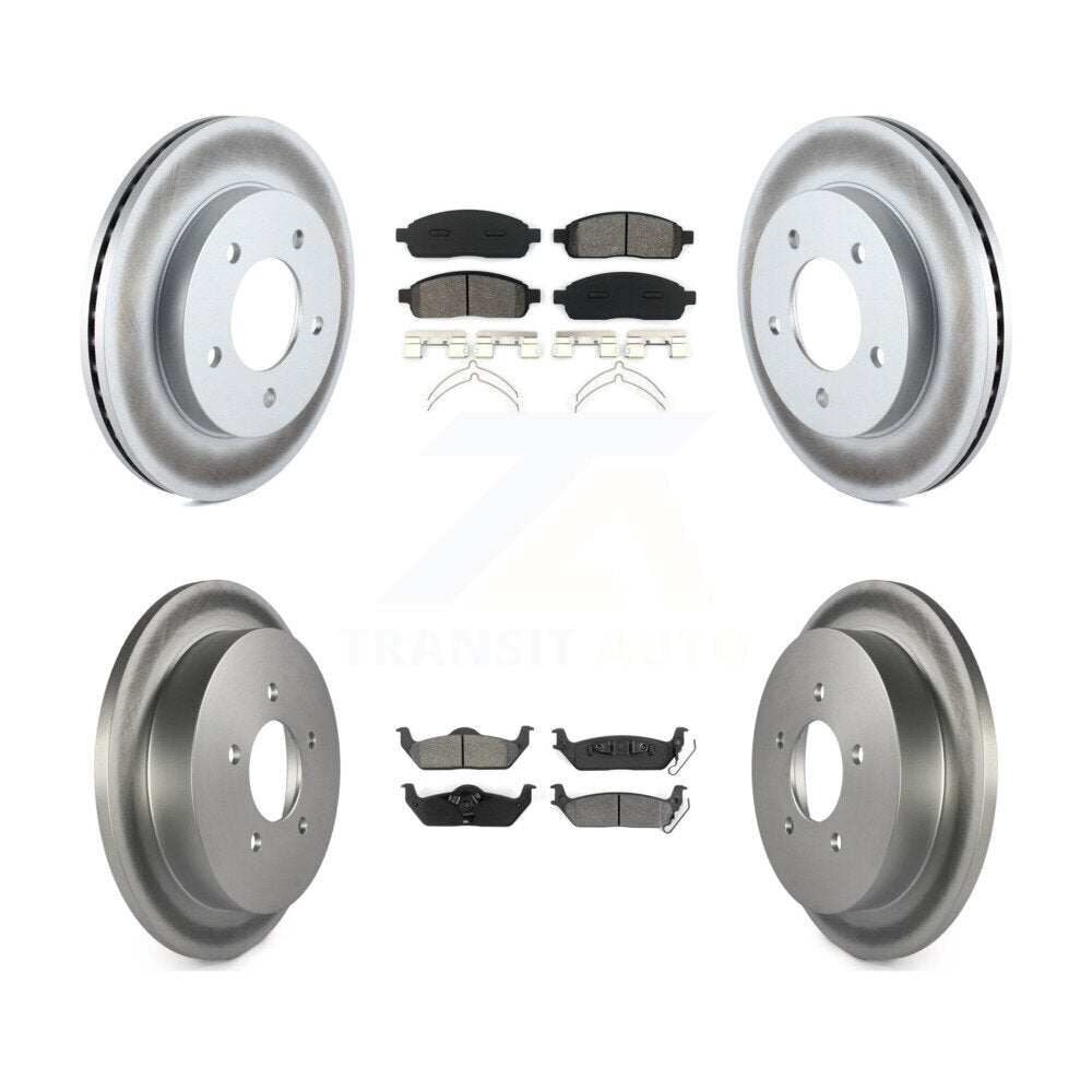Transit Auto KGS-101581 Disc Brake Kit for 2004 Ford F-150 - Front and Rear