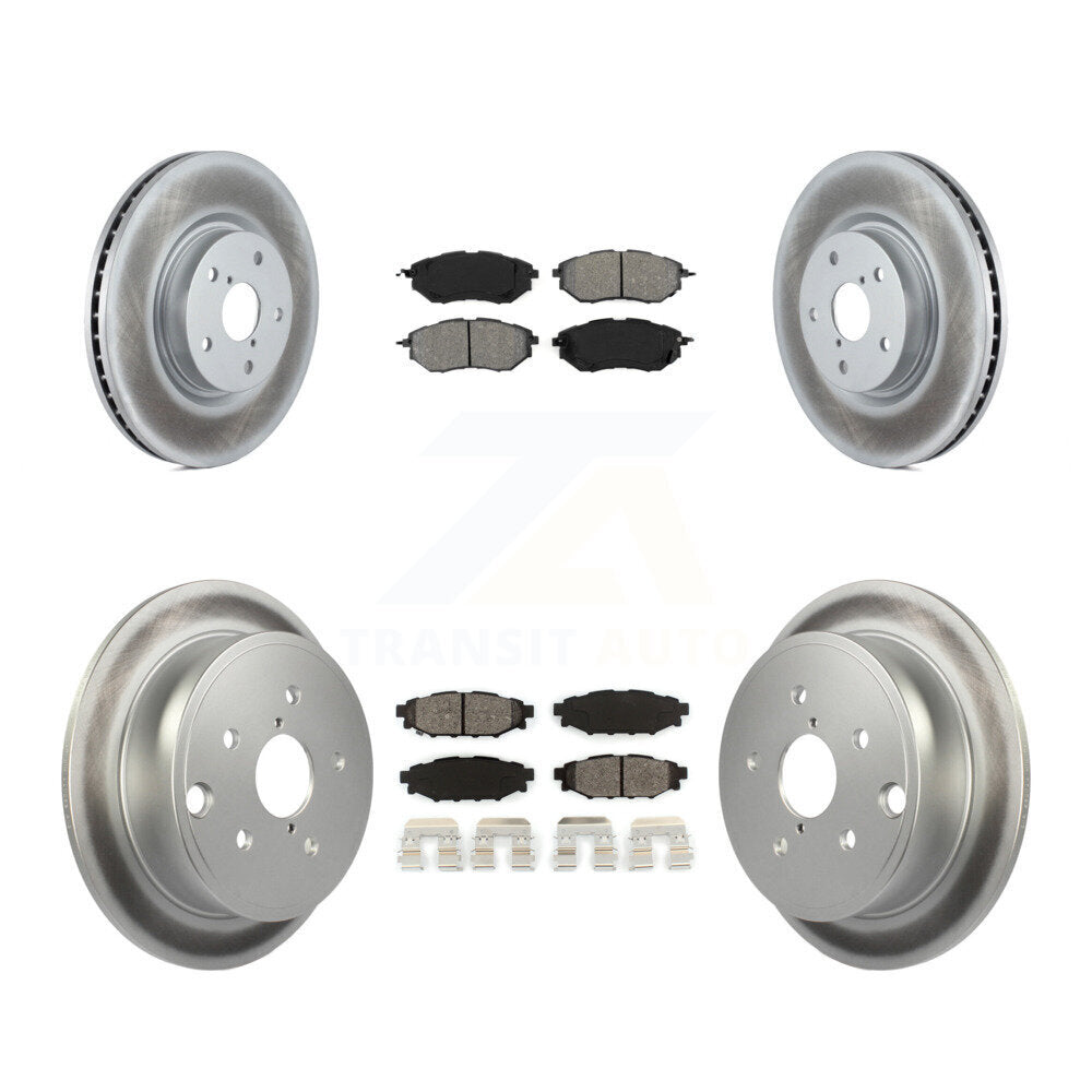 Transit Auto KGS-101583 Disc Brake Kit for 2015-2019 Subaru WRX - Front and Rear