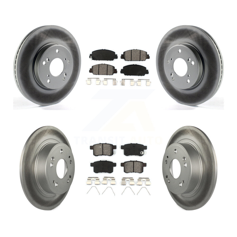 Transit Auto KGS-101585 Disc Brake Kit for 2013-2017 Honda Accord - Front and Rear