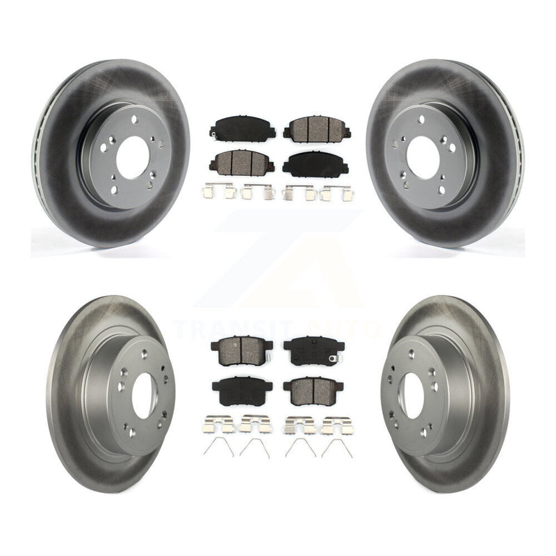 Transit Auto KGS-101585 Disc Brake Kit for 2013-2017 Honda Accord - Front and Rear
