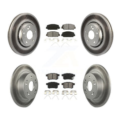Transit Auto KGS-101587 Disc Brake Kit for 2016-2017 Honda Accord - Front and Rear