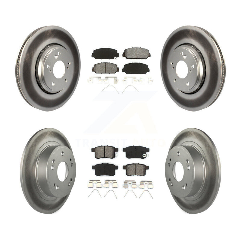 Transit Auto KGS-101587 Disc Brake Kit for 2016-2017 Honda Accord - Front and Rear