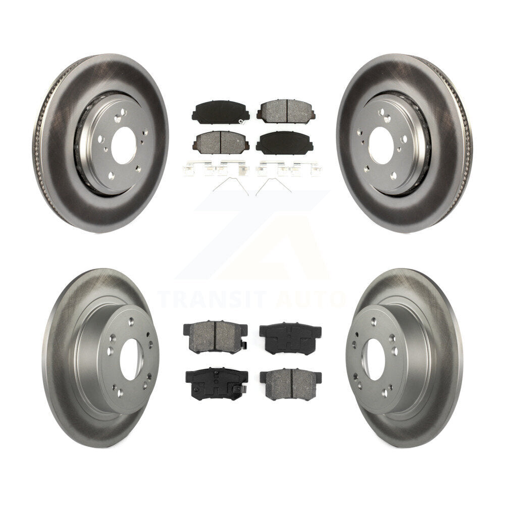 Transit Auto KGS-101588 Disc Brake Kit for 2017-2022 Acura ILX - Front and Rear