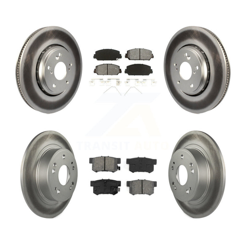 Transit Auto KGS-101588 Disc Brake Kit for 2017-2022 Acura ILX - Front and Rear